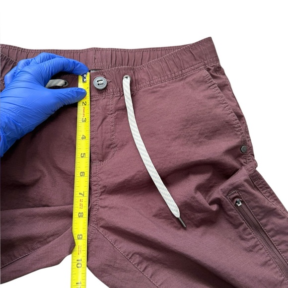 Vuori Women's Ripstop Pant Size small Drawstring Stretch Organic Cotton - Picture 9 of 10